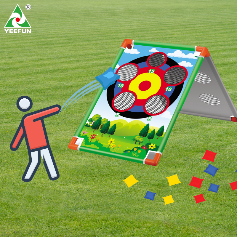 Outdoor Safety Games Set: Engaging Kid&#039;s Play with Soft Ball Toss & Catch-image-1068946492