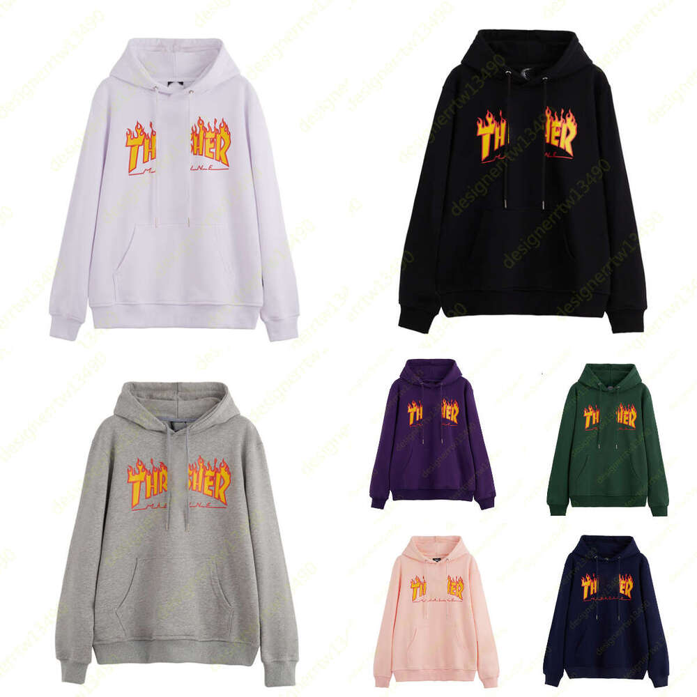 thrashers hoodies mens sweatshirt designer hoodie letter print pullover hoody mens womens clothes high quality crewneck long sleeve hoodies for men