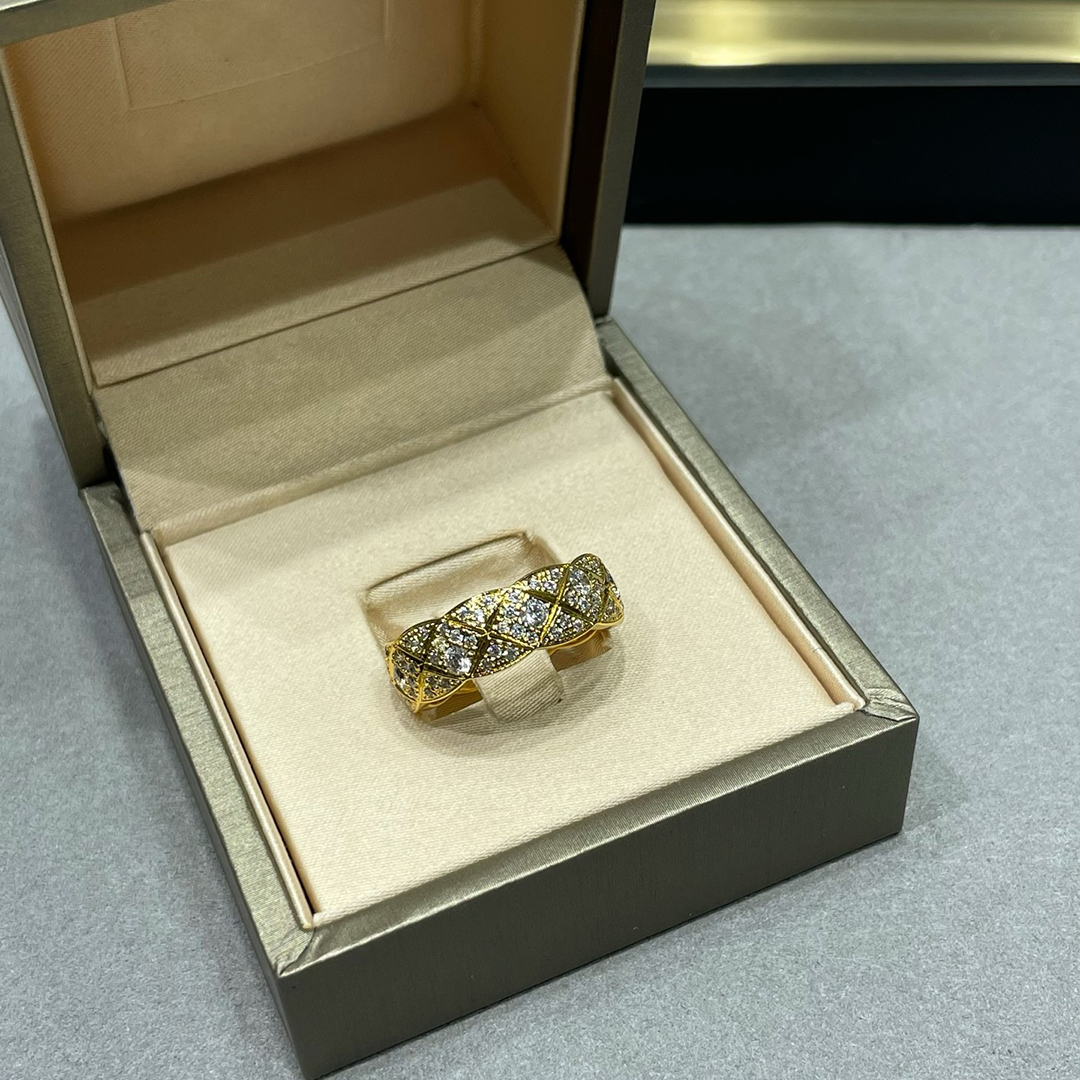 Ring designer ring Luxury rings jewelry Couple Rings Workmanship Personality letter design Rings Gifts Jewelry bridal Versatile Styles Multiple styl