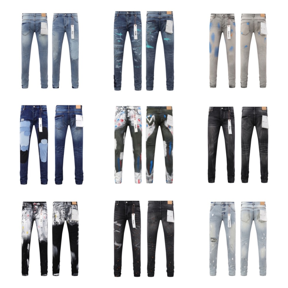 designer mens Jeans Elasticity Jean Hombre trousers Men and women fashion brand luxury pants denim pant Trend Brand Motorcycle Pants Mens Skinny-image-768418207