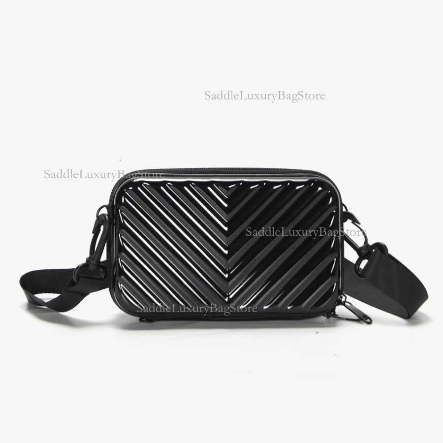 New Women's Diagonal Square Bag Mini Handbag Free Shipping Designer Hard Shell Shoulder Crossbody Bag Luxury Makeup Bag Fashion Phone Bag