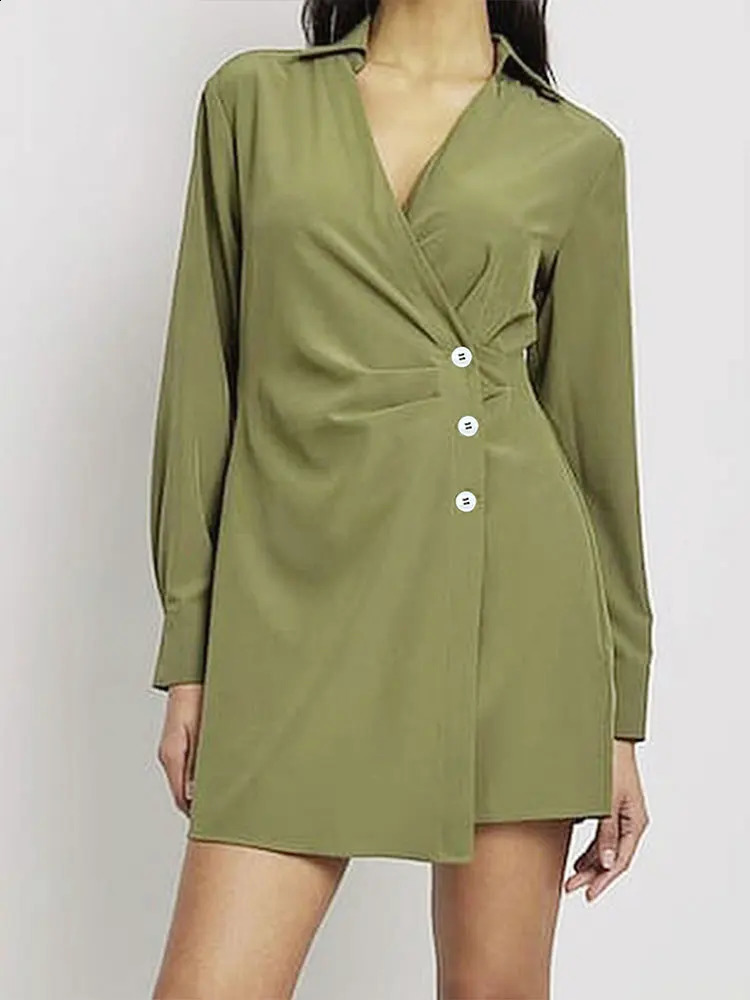 Autumn Womens Trench Coat Streetwear Fashion Solid Suit Collar Button Elegant Female Slim Versatile Clothing 250730