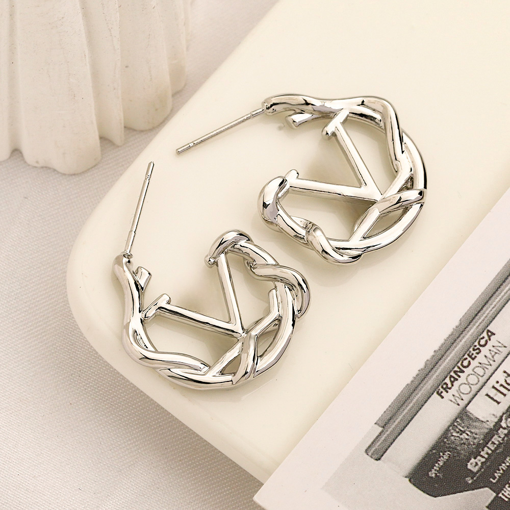 Brand Hoop Earring Brokelrs Bijoux Femmes Gold Boucles d'oreilles Gold Cerceau Accessoires Fashion Party Gifts 20 Style