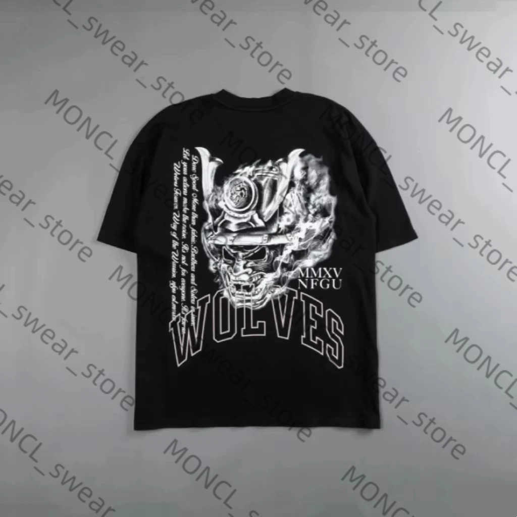 2025 New SPORT MMXV-NFGU Black Knight Short Slve Mens and Womens Summer Sports Casual Loose Plus Size T-shirt H250731