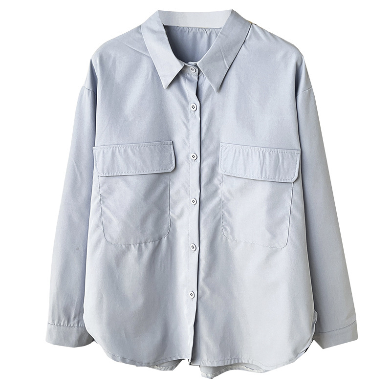 Spring 100kg Plus Size Blouses New Temperament Dopamine Shirt Women's Outside Tops 1358
