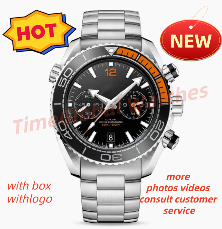 U1 Top Luxury Designer Men's Watch AAA Watch Stainless Steel Dial 45.5mm Sapphire Glass Night Light Fashion Waterproof Watch