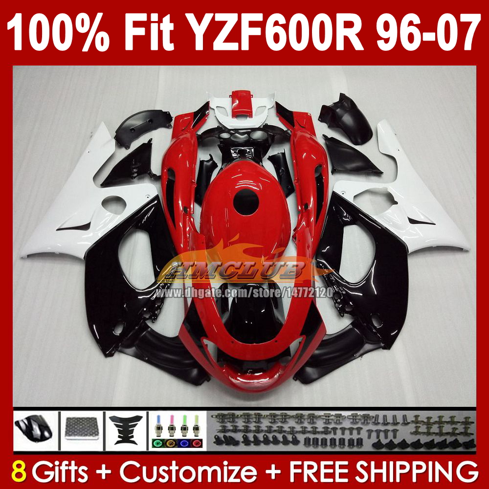 Kit de carrosserie OEM pour Yamaha Thundercat YZF-600R YZF600R Bodywork 302NO.15 YZF 600R 96 97 98 99 00 01 2002 2003 2004 2005 2006 2007 Cadre d
