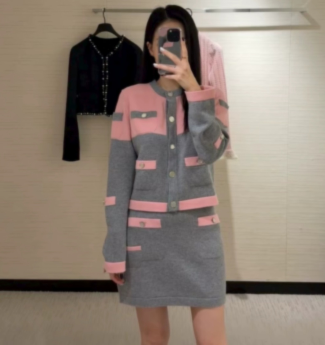 Chan new jacket 2025 high quality cardigan designer clothes women sweater top cardigan designer woman jackets womens designer jacket women skirt des