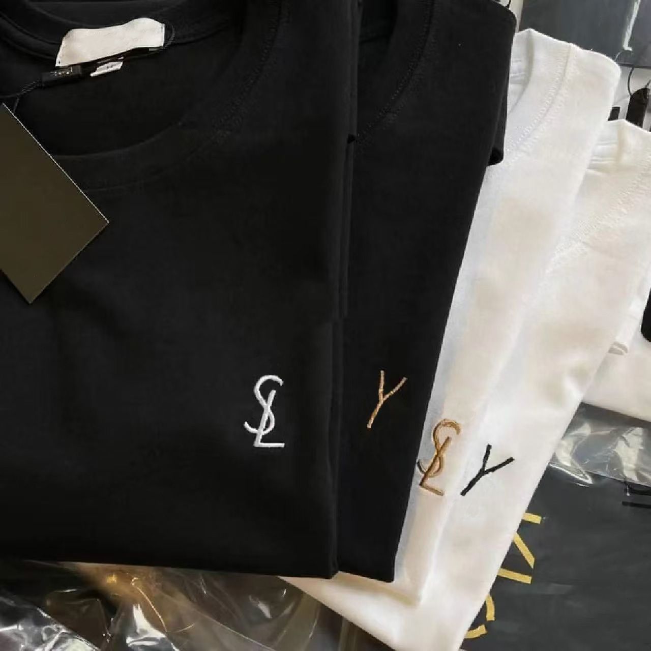 Fashion Casual Short-sleeved T-shirt Women's Summer New Loose Casual Short-sleeved Embroidery High-quality Designer Short-sleeved High-quality