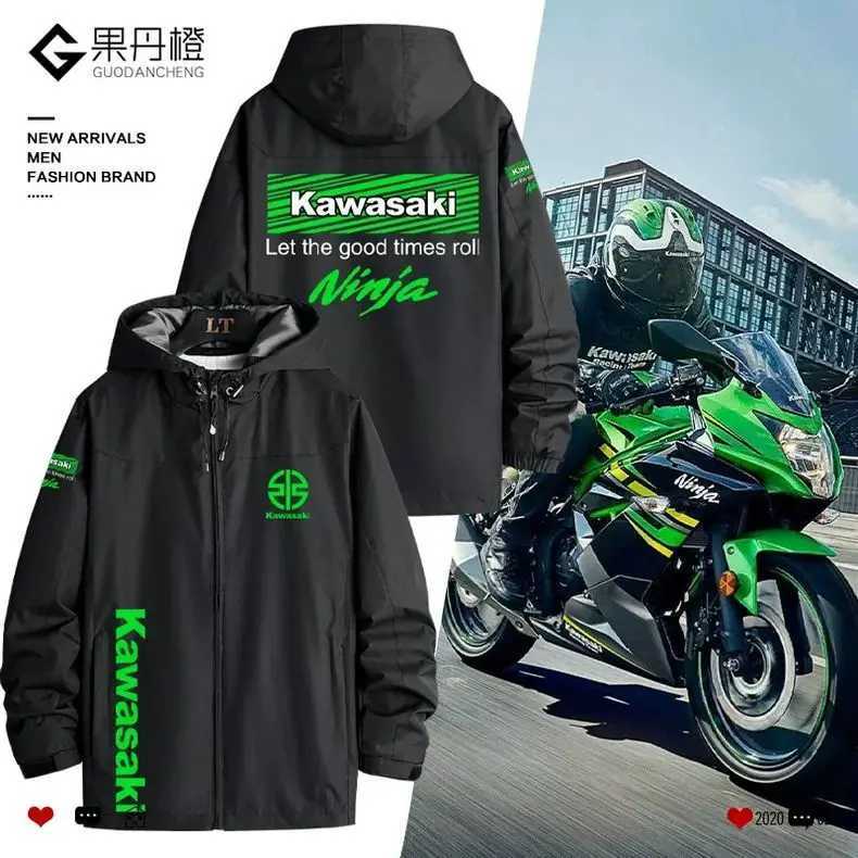 Kawasaki Motorcycle NINJA Heavy Motorcycle Riding Suit Jacket Clothing Windproof and Waterproof Soft Shell Assault Suit T250731
