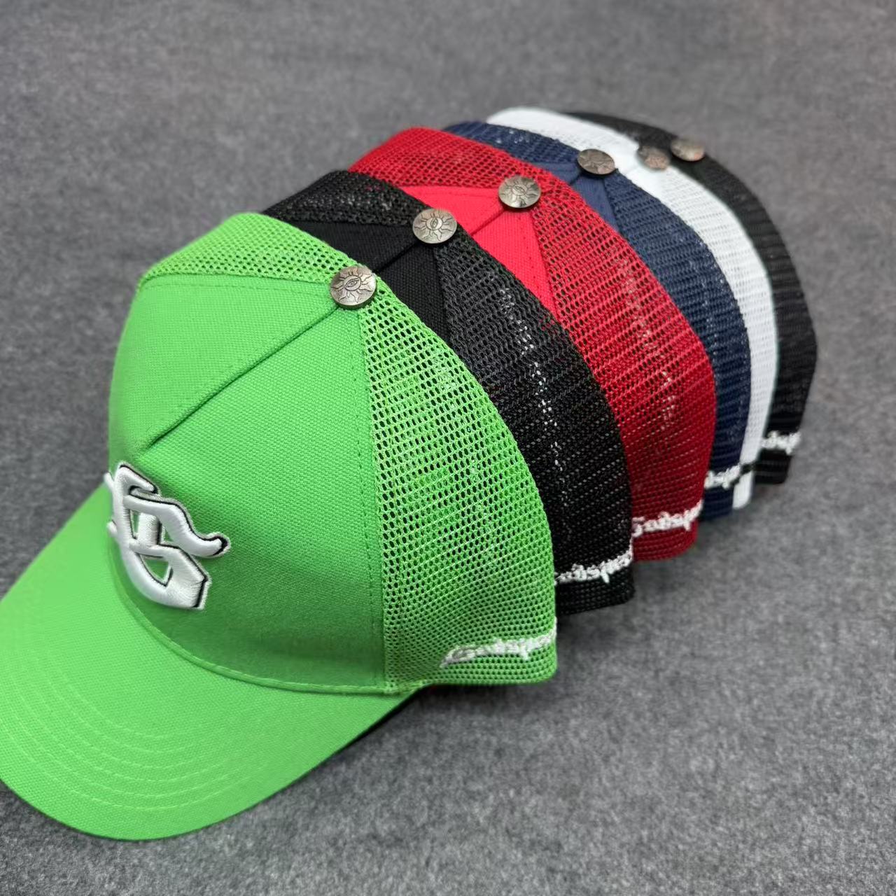 High Street Trucker Hat Designer Baseball Cap Men Women 2025 Fashion Adjustable Snapback Ball Caps Outdoor Causal Streetwear Trucker Casquette Hats