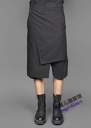 27-46 New 2025 Men Women Clothing Three-dimensional Cut Trousers Culottes Casual Capris Pants Plus Size Singer Costumes