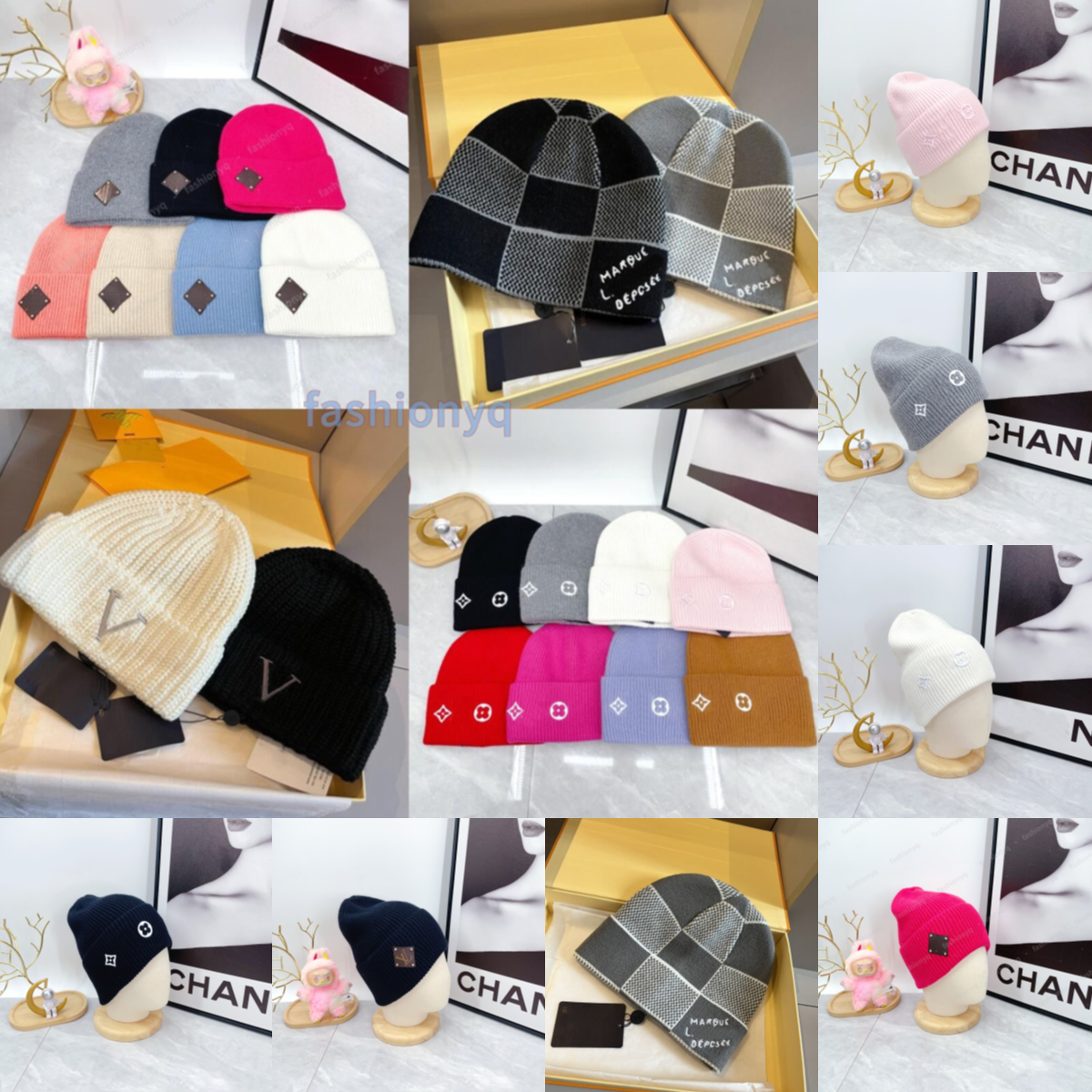 Designer Hat Beanies Mens and Women Cp Knitted Hats Skull Caps Outdoor Women Uniesex Winter Beanie Black Grey Bonnet