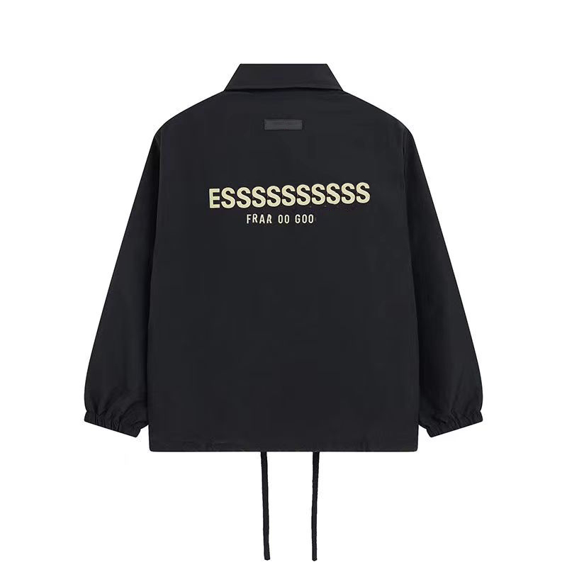 Mens Designer Jacket Coats Fashion Lapel Button Letter Printing Drawstring Jackets Men Autumn Breathable Pocket Coat Sports Casual Couple Mens light