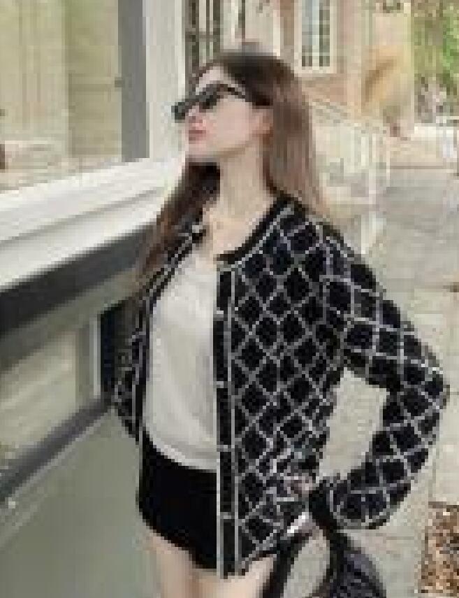 Fashion Women Cardigan Sweaters Soft Knit Tops Button Cardigans Letter monograms Fall Sweaters
