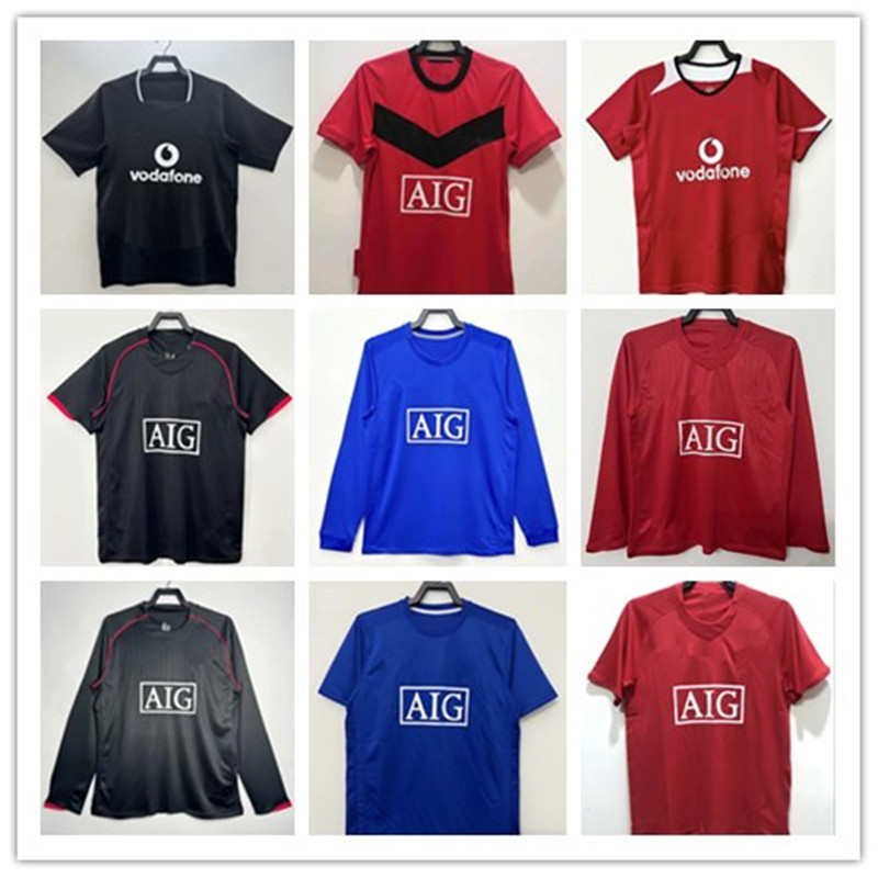 13 14 07 08 mens adult Soccer Jerseys Retro t shirt tuta maglia football uomo calcio long sleeve maillot Camiseta