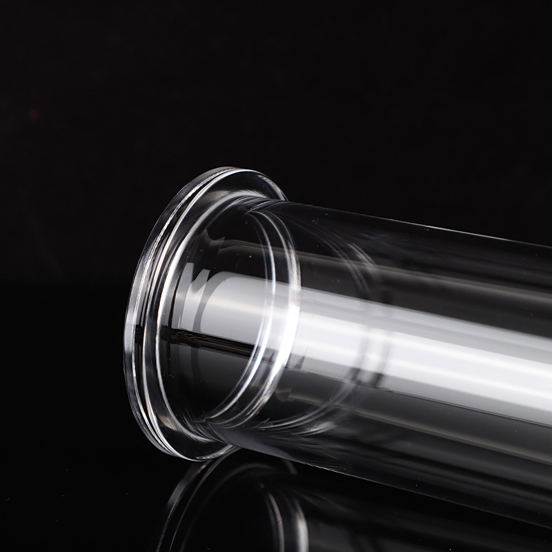 Customized Size Clear Quartz Glass Tube One End Closed Heat Resistant Bent Cut and Welded Processing Services Included-image-1082754346