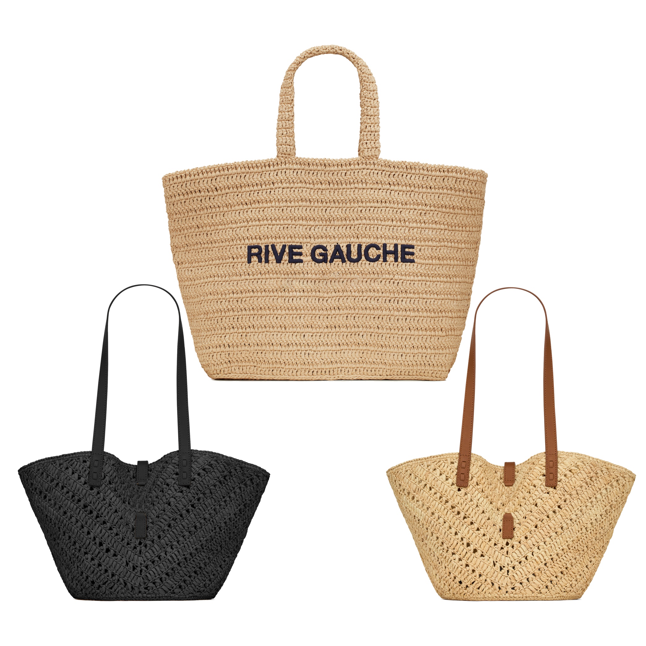 Sac à main de mode Sac de plage d'été Femmes Hommes Fourre-tout de luxe Weave Voyage imperméable Shoper Sacs d'embrayage de concepteur Ville Band