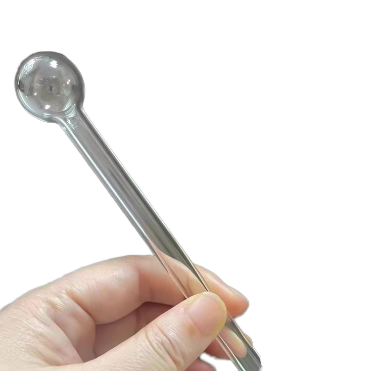 High Quality Customized Ball-Shape Clear Quartz Glass Tube Bent Processing Sample Available for Laboratory Use-image-1082752889