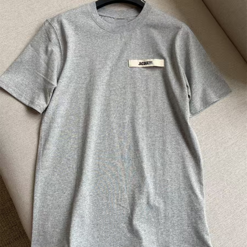 2026 Jacquesmu Shirt Luxury Men Popular Jacquemes T Shirts Short Summer Fashion Casual With Brand Letter Daily Sports Wear Designer High Quality Jac