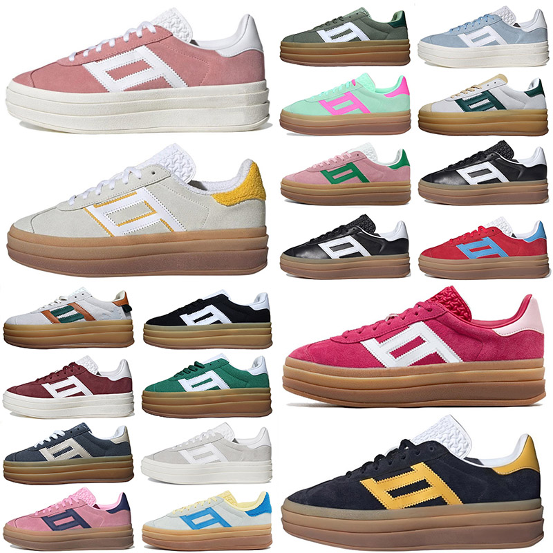 2026 Baskets de créateurs Chaussures de sport Noir Blanc Gomme Nylon Argent Rouge Rose Crème Jaune Hommes Baskets Femmes Baskets de sport en plei