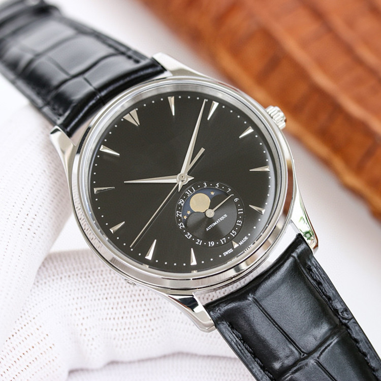Série Classique Moon Phase Master Montre pour Homme Montre Mécanique Entièrement Automatique pour Homme Portugais Sept Calcul Date Compression Gé