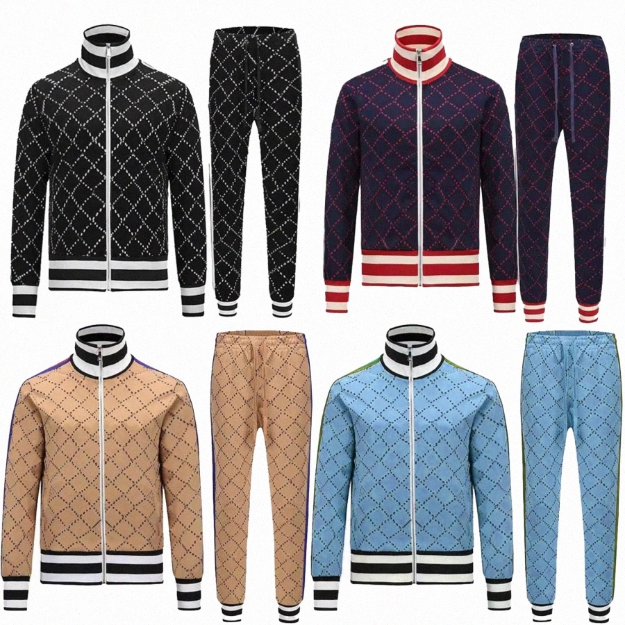 Designer Mens Survêtements Ensembles Jogger Sweatshirts Sports Jogging Costumes Homme Survêtements Deux Pièces Ensemble T-shirt D'été Imprimé À M