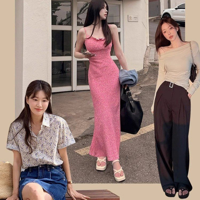 Women's new small Female summer wear thick heels delicate height-soled French high-heeled slippers
