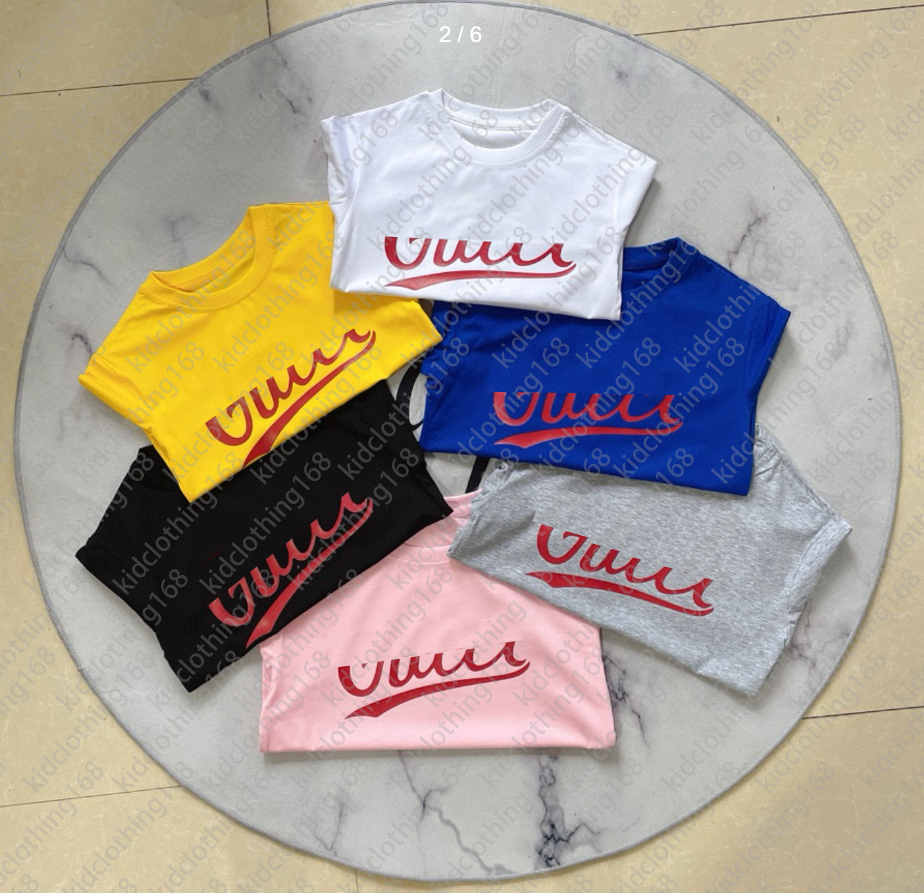 Luxury designer Clothing kids T-shirt Pink monogrammed shortst fashion British fashion brand summer childrens treasures boy and girls AAA90-160 L260