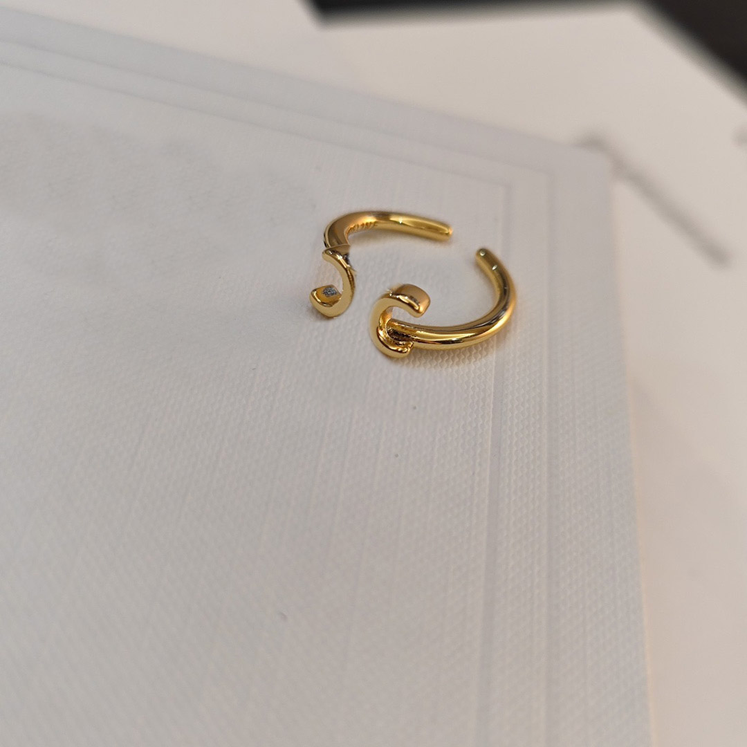 Luxury Elegant Design Rings Designer Jewelry Ring Selection Quality Gift High end Exquisite Style Family Students Selection 18k Gold Plating