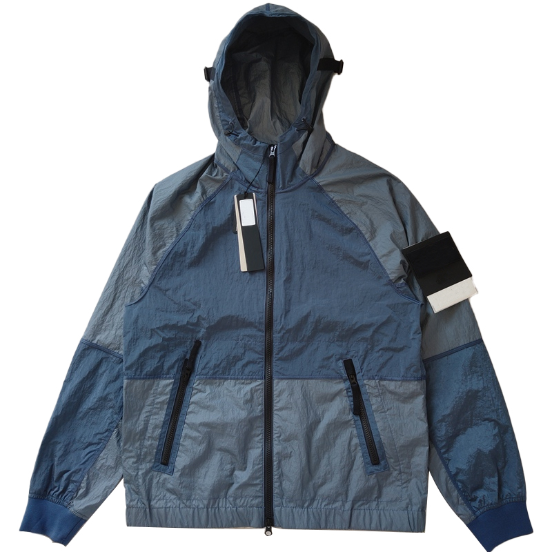And Men's Jackets Stormcoat Autumn Spring Color Contrast Waterproof Windproof Outdoor Adventure Hooded Windbreaker 42020 NYLON METAL Thin Jacke