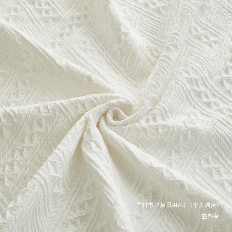 Convertible Tablecloth for Round and Rectangular Tables White French Cotton Linen Birthday Setting V8AG01-image-1105125260