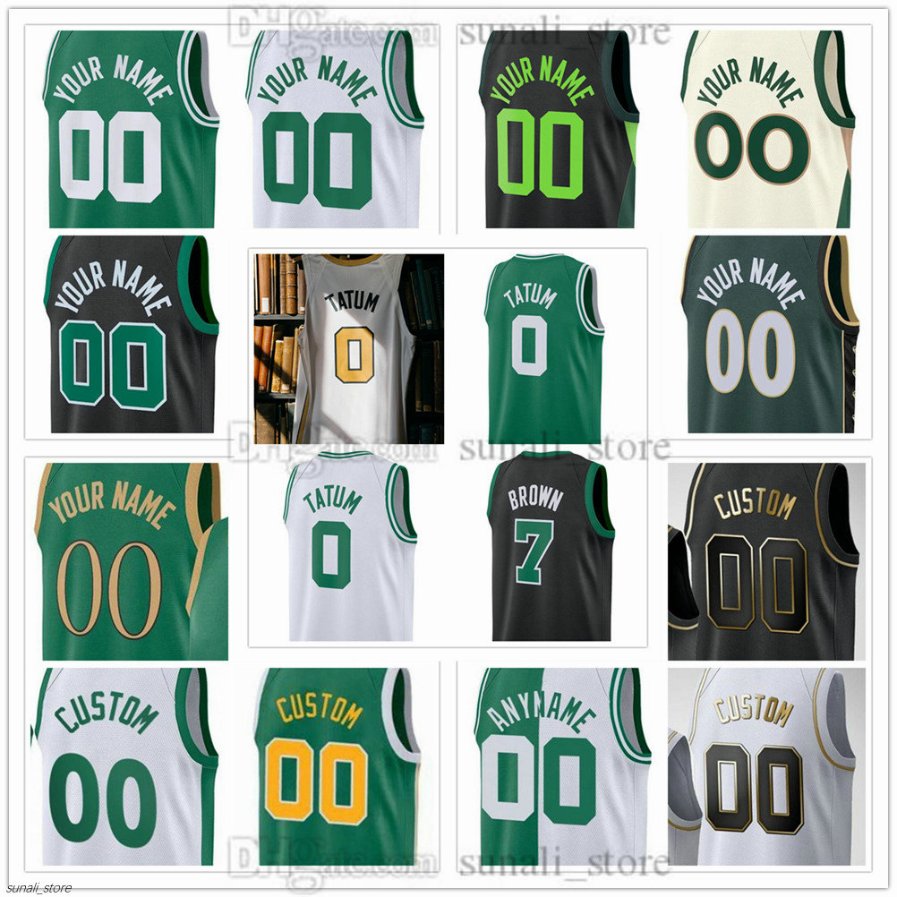 Maillot de basket-ball pour hommes, 33 Bird Kevin 5 Garnett Paul 34 Pierce Kevin 32 McHale Danny 44 Ainge Robert 00 Parish Bob 14 Cousy Ray 20 Al