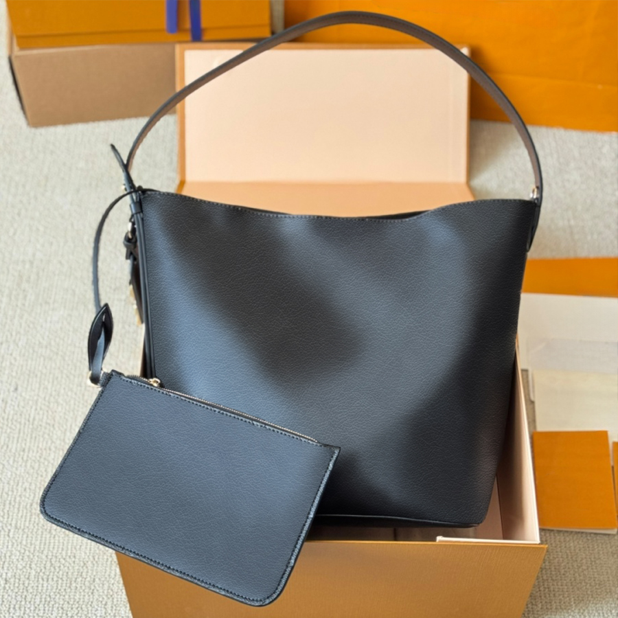 Sacs de mode Femmes Sacs de seau de créateurs Sac de godet imprimé élégant avec fermeture pour les tenues modernes sacs pour femmes