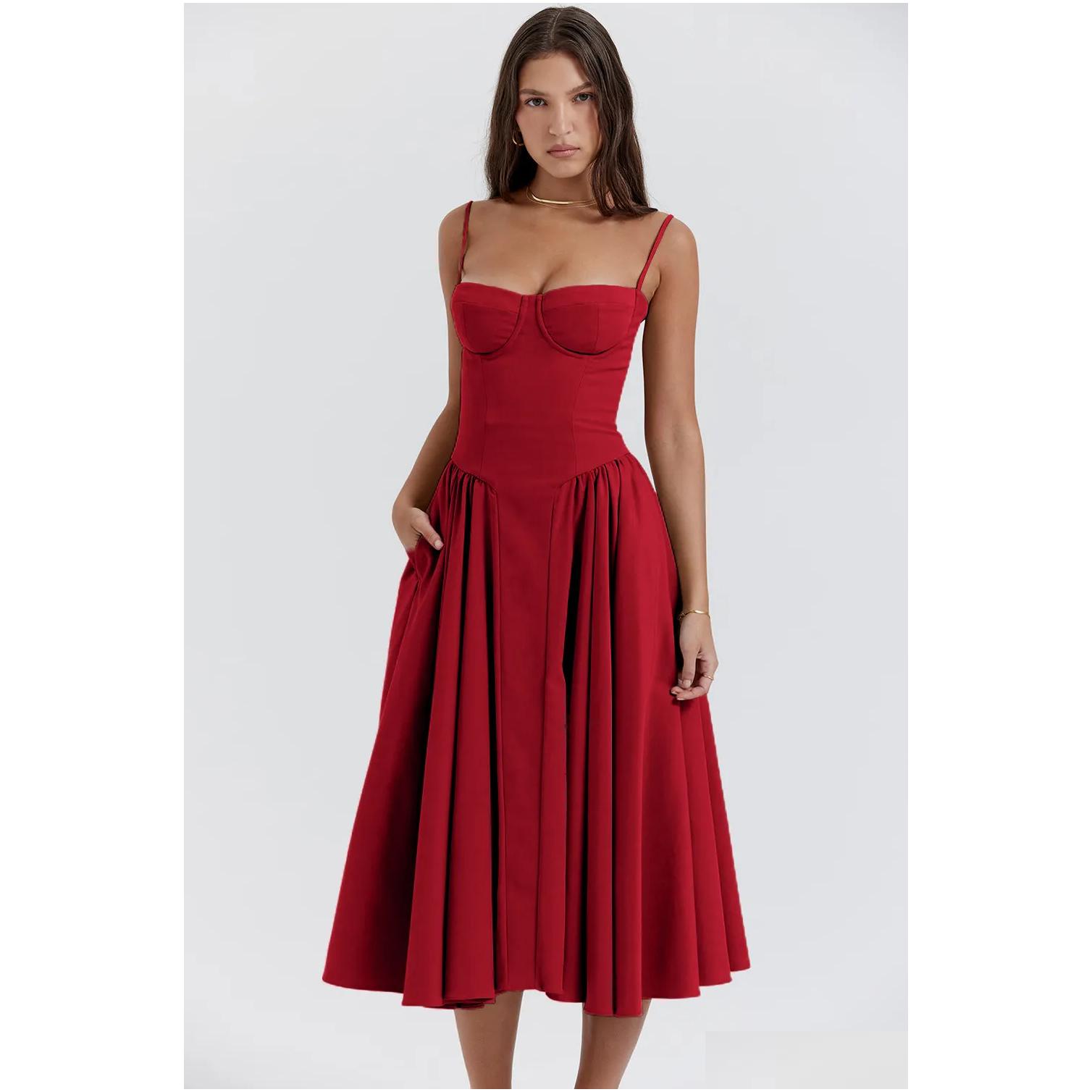 Housed Of Cb Dress Luxury Designer Dress Casual House Summer Dress Vestido Womens Clothes Skirt French Vintage Maxi Court Style Housely Of Cb Women