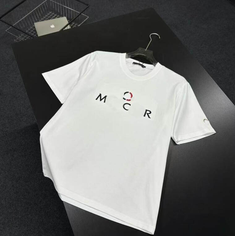 T Shirt Mens Desinger Shirts emblem Embroidered Tee Tshirts sweater sweatshirt For Women Men Pure Cotton Polos tops