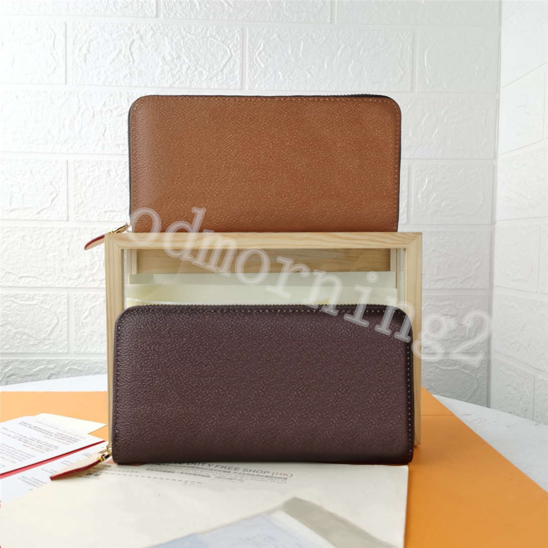Portefeuille de marque Portefeuille de créateur Portefeuille à fermeture éclair pour hommes et femmes Mini sac à main de créateur Porte-cartes Po