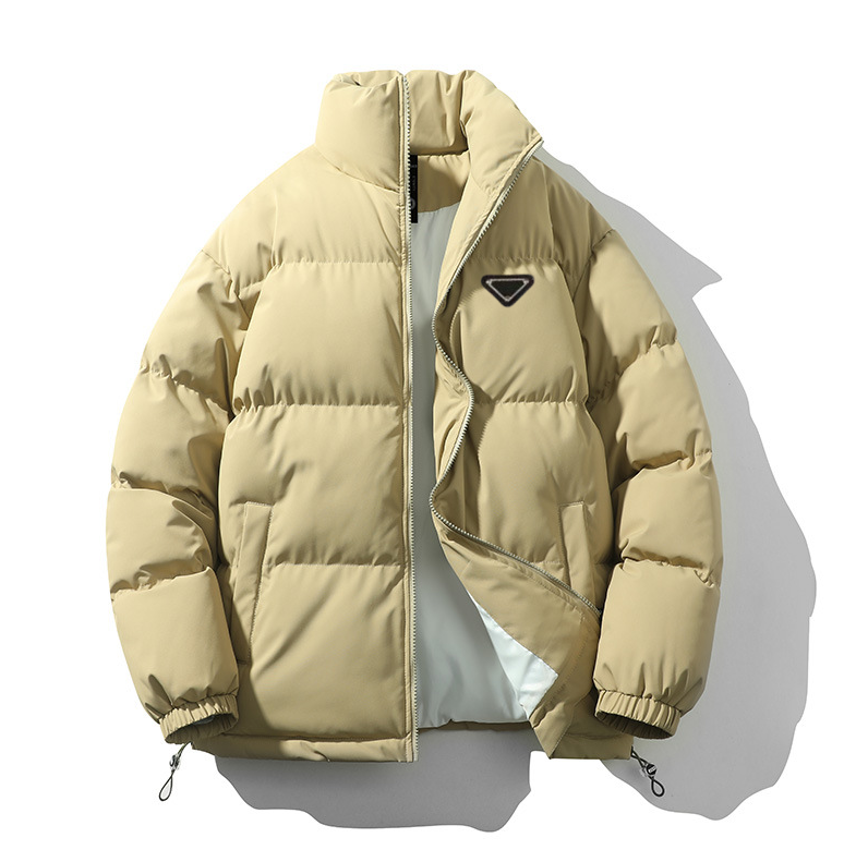 New 2025 Luxury Puffer Mens Cotton Jackets Designer Parkas Outerwear Coats Brand Letter Logo Fashion Winter Men Women Down Jacket Coat Asian Size S