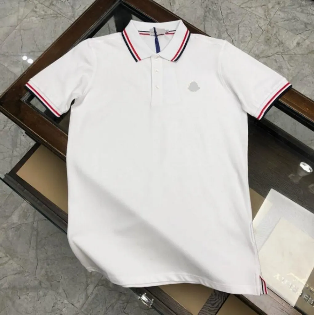 Men's Designer Polo Shirts Luxury Brand Tshirt Fabric fashion Breathable Polos A06 BFD2504092