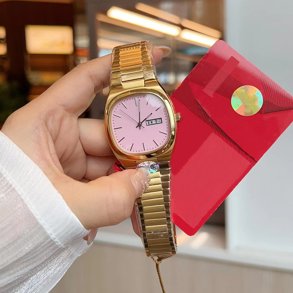 women Light Luxury Fashion Quartz Movement Watch 36mm Stainless Steel Material Sapphire Glass Waterproof High end Simple Elegant Watch AAA Quality
