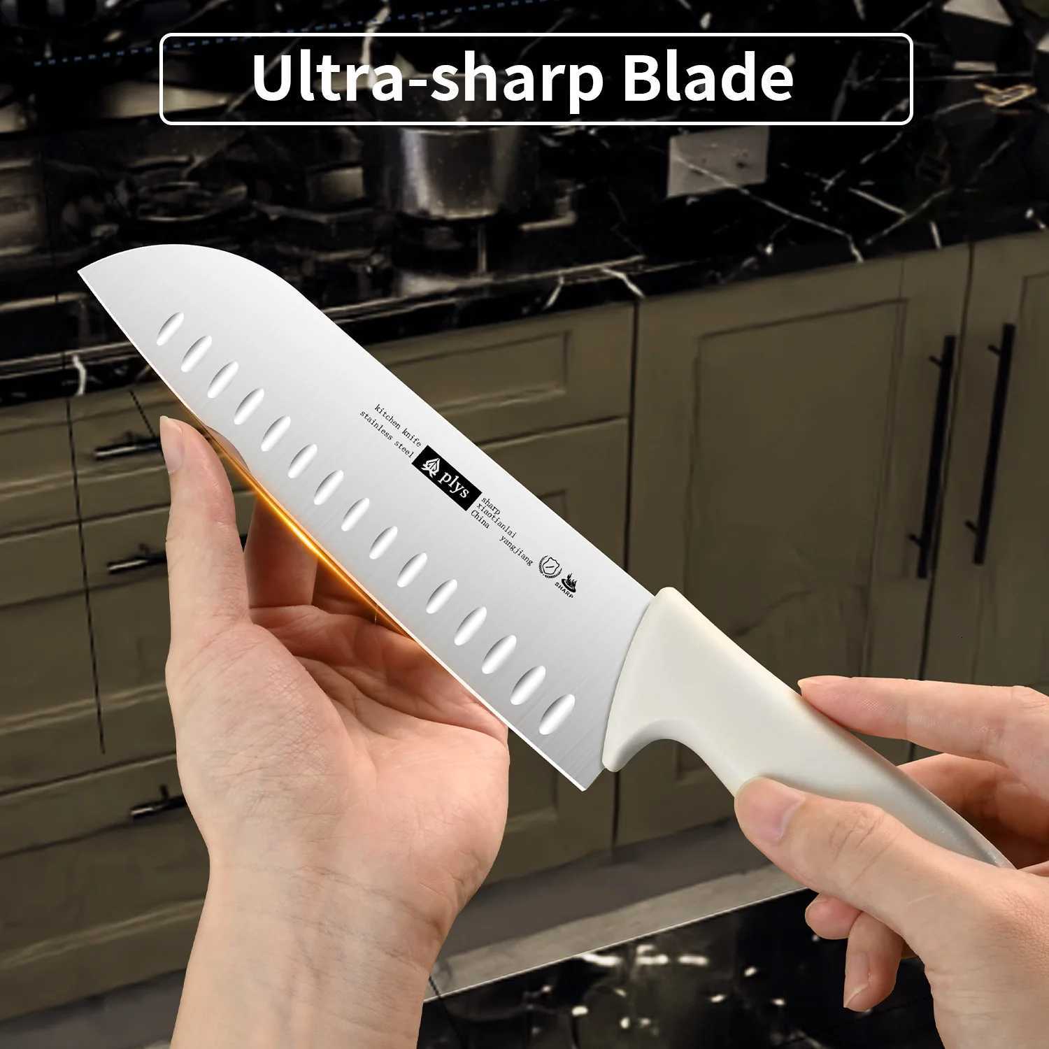 Kitchen knives Professional Chefs knife Stainless steel precision forged kitchen knifehe frosted fruit knifesharp ltipose knifeBBQ Y251103-image-1082929856