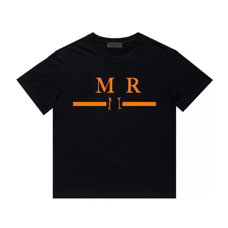 Amarishirt Camicie Designer Amalia Camicia Lettera Stampa Manica corta T-shirt Cotone Estate Streetwear Top per uomo Donna Moda casual Tees A0e