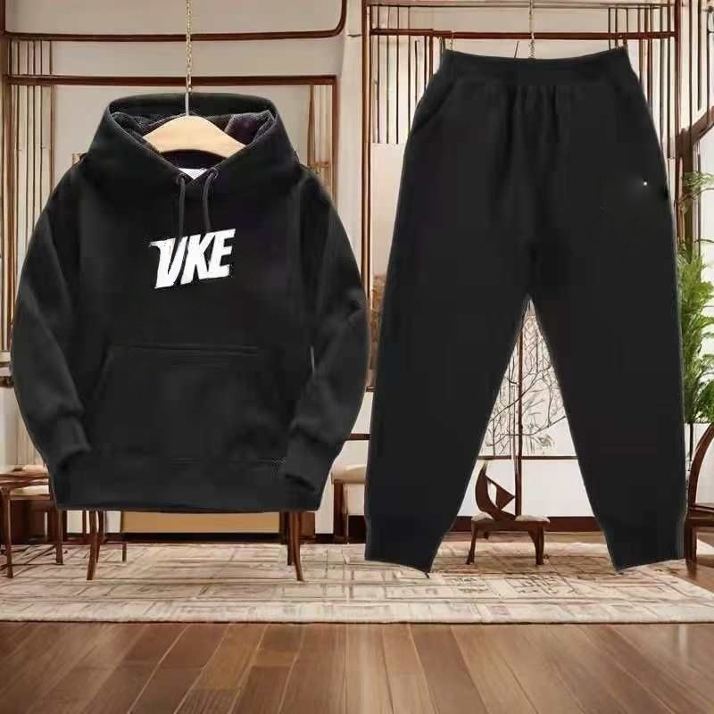 Kids Autumn Spring Fashion 2Pcs Cotton Yellow Hoodie Pants Sports Suits 3-13 Years Boys Girls Casual Outfits Brand Tracksuits Children Clothing S-image-1087662336
