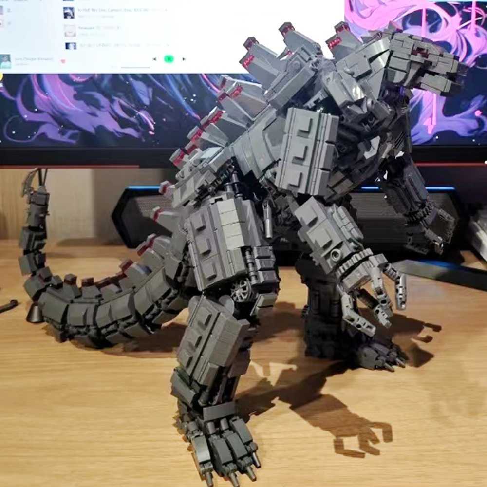 687006 Ideas Dinosaur Monster Mecha Bricks Moc Toys Model Building Blocks Home Decoration Christmas Birthday Kids Gifts 1446pcsW251103-image-1083006278