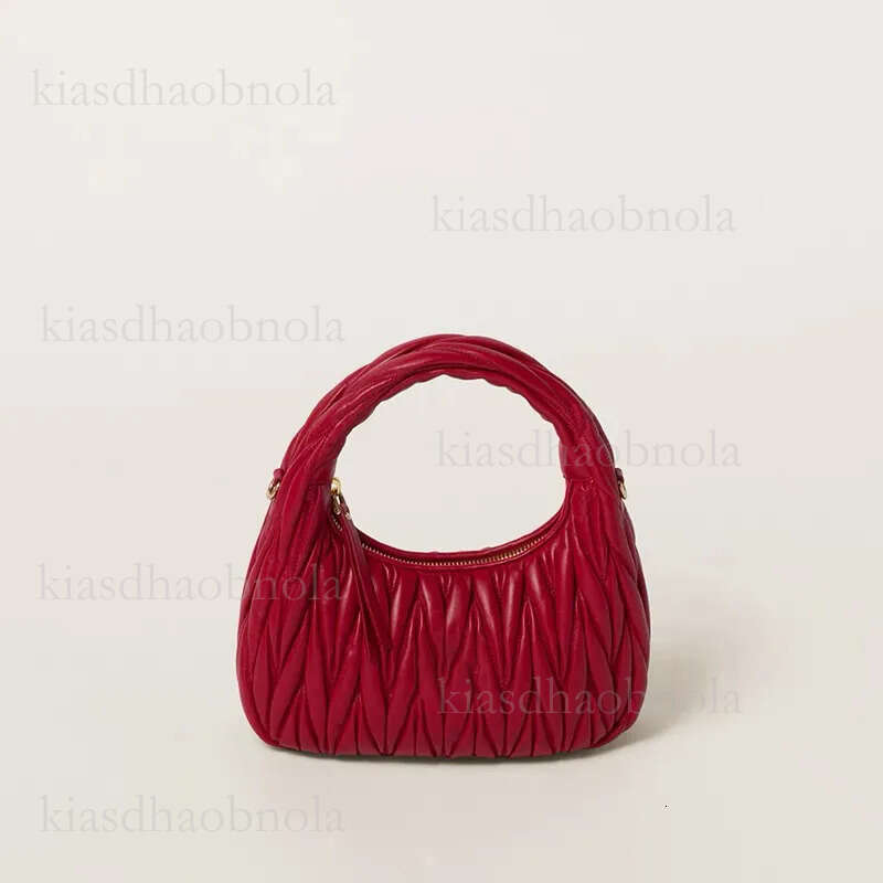Designer Bag handbags bags Pleated Half Moon Bag wander HOBO Clutch Holding Handbar Shoulder Bag Luxury Retro wallet Leather Banquet tote Travel-image-977708331