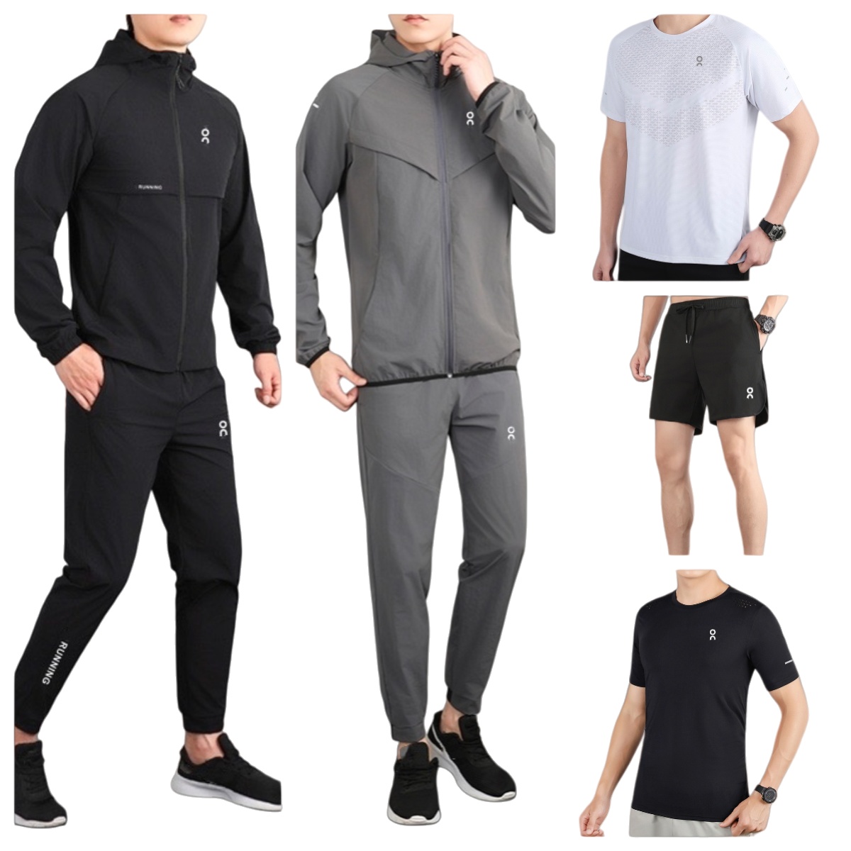 2024 summer mens tracksuit womens designer clothing sportswear refreshing shorts and t shirt set breathable quick dry running training suit-image-977469104