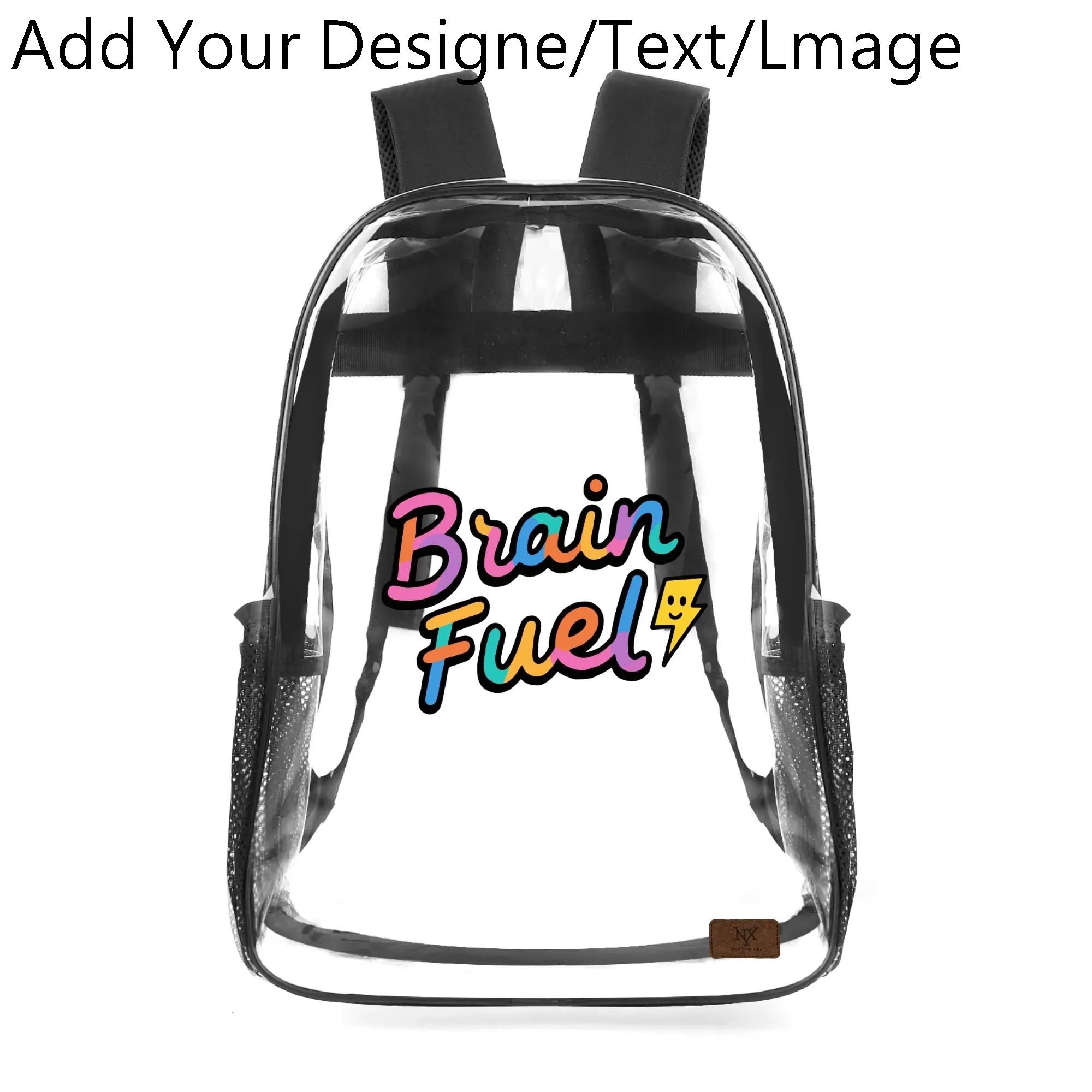 Custom NXY transparent backpack designers bags Women luxury bag Pvc backpacks designer book bags womens fashion all-match Large capacity school bag