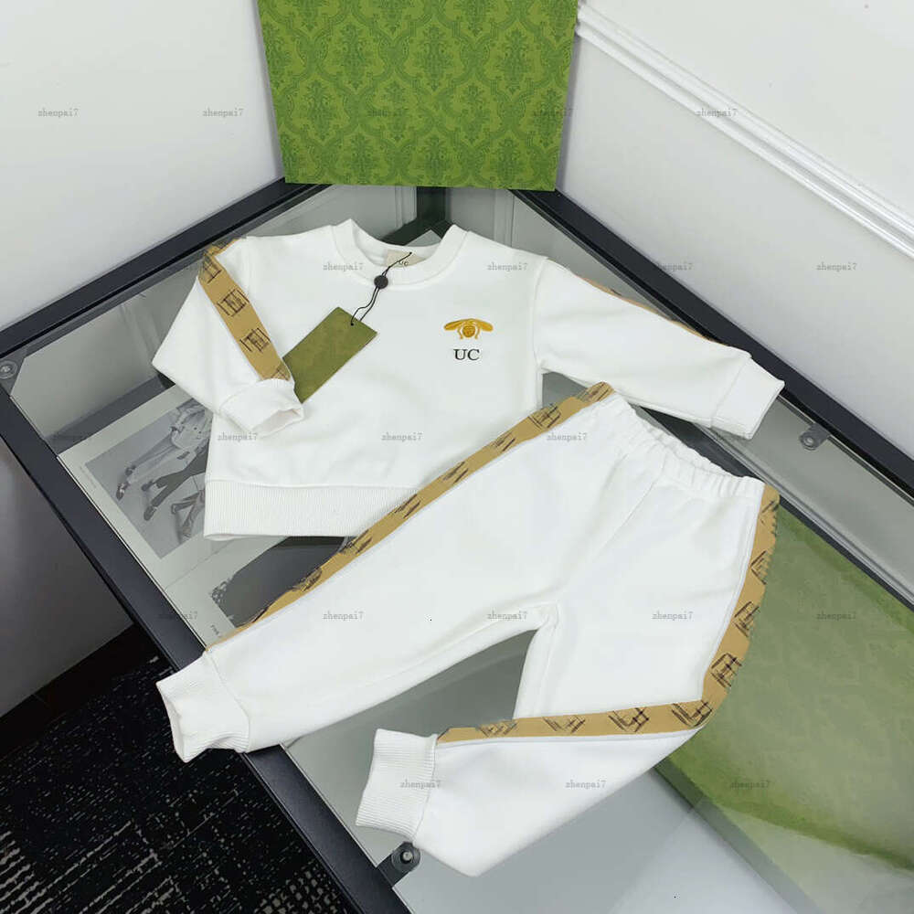 Brand newborn jumpsuits Letter full-print design infant bodysuit designer baby clothes toddler hoodie and pants A384X11N090-image-1083044880