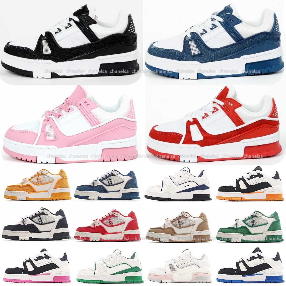 Designers Trainers Kids shoes toddlers Casual Shoes girls boys Sneakers Casual pink black blue green baby childrens-image-906696262