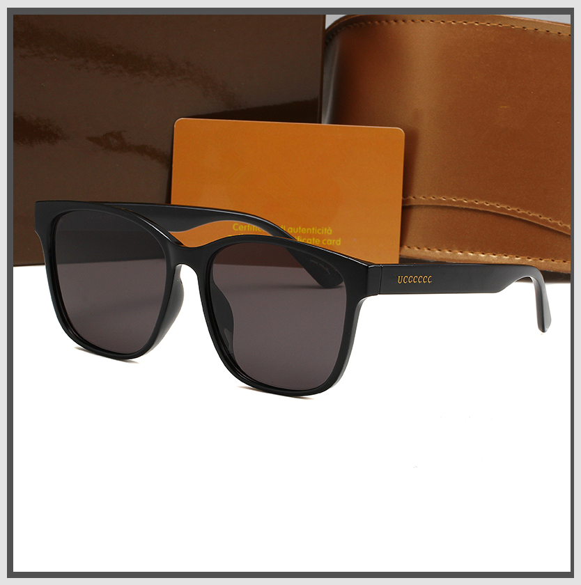 2025 Nouvelles lunettes de soleil de marque de créateurs de mode pour hommes et femmes lunettes de soleil sportives en plein air avec casse de lu